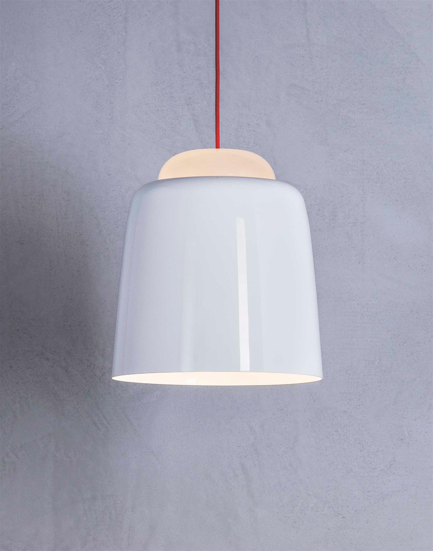 Prandina Teodora Pendant S5 Glossy White Designer Pendant Lighting