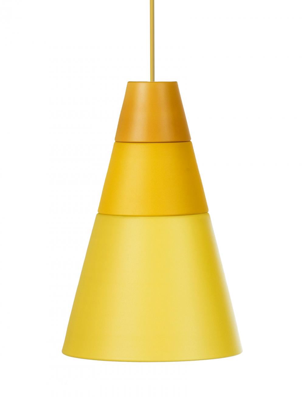 Grupa Coney Cone Pendant Yellow Designer Pendant Lighting