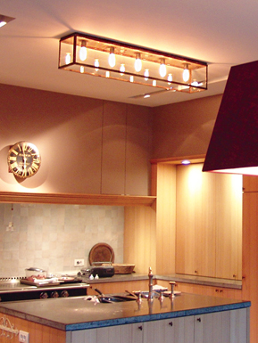 Vitrine Ceiling Light Long